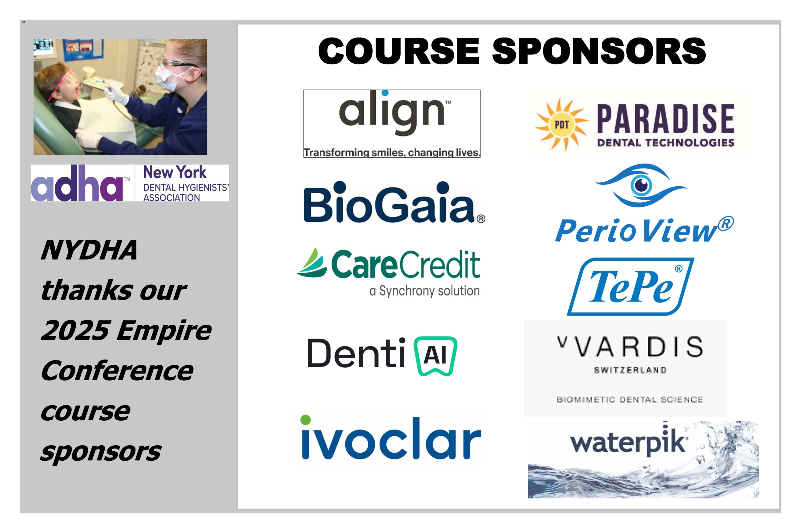 Course sponsors
